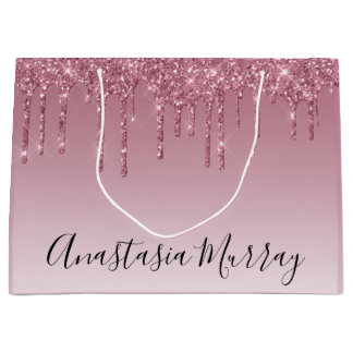 Meisjes en Paarse Glam Roos Gold Glitter Drivers N Groot Cadeauzakje