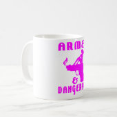 MEISJES EN PISTOLEN KOFFIEMOK (Voorkant links)