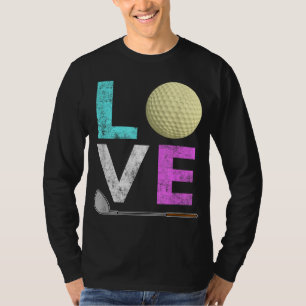 Meisjes en vrouwen houden van Golf Best Fun Lovers T-shirt