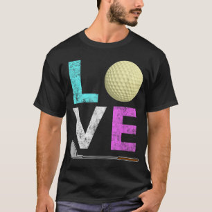 Meisjes en vrouwen houden van Golf Best Fun Lovers T-shirt