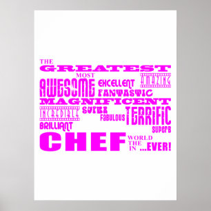 Meisjes eten de Birthdays: Roze grootste schaaf Poster