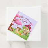 Meisjes Fairy Eerste Sprookje Paddestoel Vlinder Bedankjes Labels (In situ)