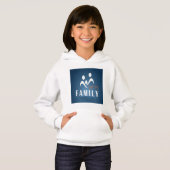 Meisjes Familie Pullover Hoodies & Sweatshirts (Voorkant volledig)