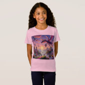 Meisjes fantasie T-shirt (Voorkant volledig)