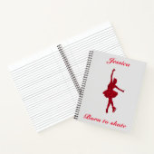 Meisjes Figuur Notitieboek (Binnen)