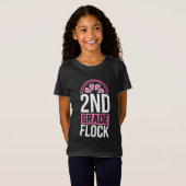 MEISJES FIJN JERSEY T-SHIRT (Voorkant volledig)