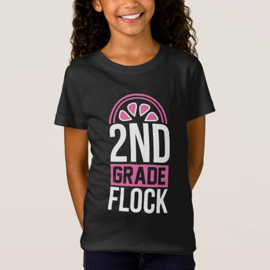 MEISJES FIJN JERSEY T-SHIRT (Voorkant)