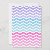 Meisjes Film Nacht Verjaardag Party Uitnodiging (Achterkant)