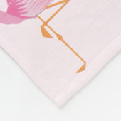 Meisjes flamingo's Fleece Deken (Hoek)