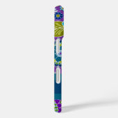 Meisjes Floral Pattern met monogram Case-Mate iPhone Case (Achterkant / Rechts)