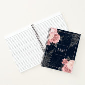 Meisjes Floral Pink en Spiral Notitieboek (Binnen)