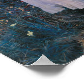 Meisjes Flowers Lantern Classic Fine Art Poster (Hoek)