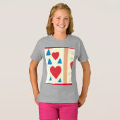 Meisjes football shirt (Voorkant volledig)
