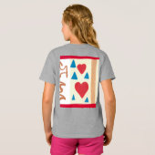 Meisjes football shirt (Achterkant volledig)