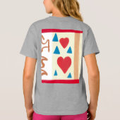 Meisjes football shirt (Achterkant)