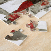  meisjes - Fun, feministische kunst Legpuzzel (Zijkant)