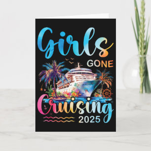 Meisjes gaan cruisen 2025 Meisjes Cruise Schip Vak Kaart
