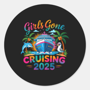 Meisjes Gaan Cruisen 2025 Meisjes Cruiseschip Vaka Ronde Sticker