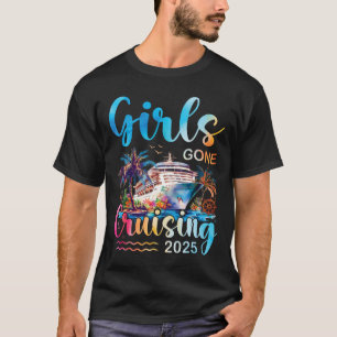Meisjes gaan cruisen 2025 Meisjes cruiseschip vaka T-shirt