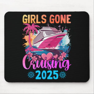 Meisjes Gaan Cruisen 2025 Vrouwen Cruise Vakantie Muismat