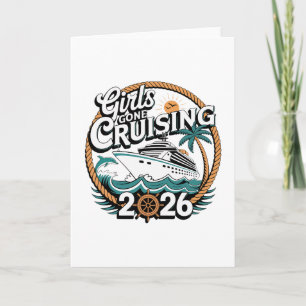 Meisjes Gaan Cruisen 2026 Cruise Vakantie Trip Kaart