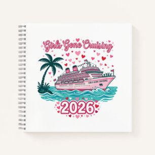 Meisjes Gaan Cruisen 2026 Vakantie Feest Cruise Notitieboek