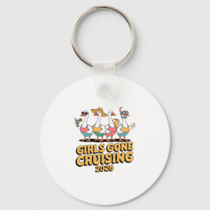 Meisjes gaan Gans Cruisen 2026 Cruise Vakantie Sleutelhanger