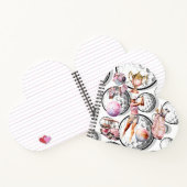 Meisjes gaan golfen notitieboek (Binnen)