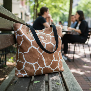 Meisjes Gaan Los Safaribachelorette Giraffe ID1152 Tote Bag