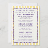 Meisjes gaan mild spa-dag vrijgezellenfeest kaart (Achterkant)