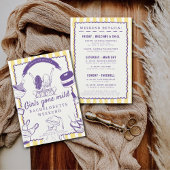 Meisjes gaan mild spa-dag vrijgezellenfeest kaart