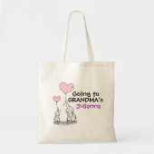 Meisjes gaan naar oma overnight Bag - Elephants Tote Bag (Voorkant)