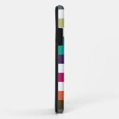 Meisjes gebold grote horizontale strepen en naam Case-Mate iPhone case (Achterkant/rechts)