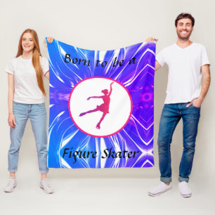 Meisjes geboren als een tekenaar fleece deken