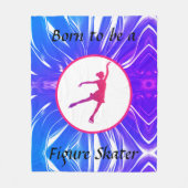 Meisjes geboren als een tekenaar fleece deken (Voorkant)