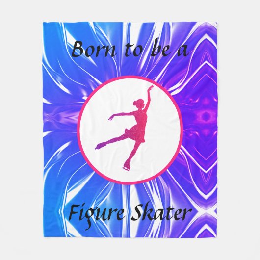 Meisjes geboren als een tekenaar fleece deken (Voorkant)