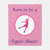 Meisjes geboren als een tekenaar fleece deken (Voorkant)