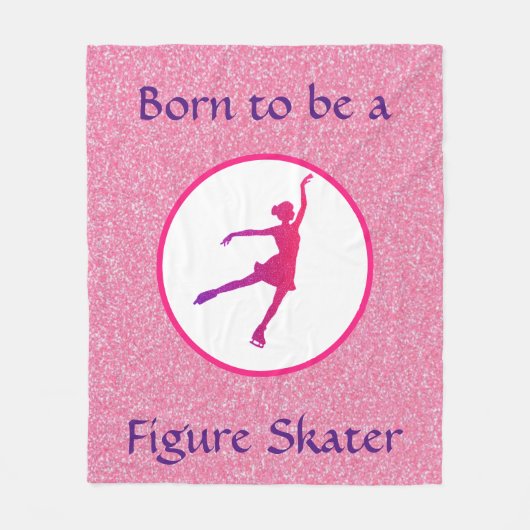 Meisjes geboren als een tekenaar fleece deken (Voorkant)