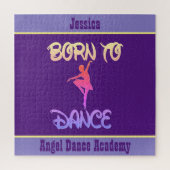 Meisjes geboren in Dance Personalized Puzzle Legpuzzel (Verticaal)