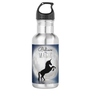  meisjes "Geloof in Magic" Unicorn Full Moon Waterfles