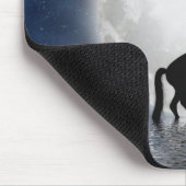 meisjes "Geloof in Magic" Unicorn Moonlight Muismat (Hoek)