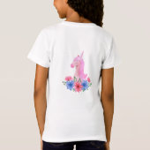 Meisjes - geloof T-shirt. T-shirt (Achterkant)