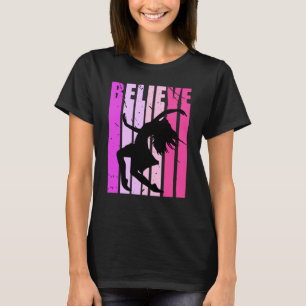 Meisjes geloven dat daner Birthday Musical T-shirt