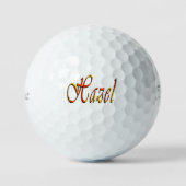 Meisjes genaamd Hazel, Golfballen (Voorkant)