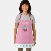 Meisjes gepersonaliseerd Apron voor bakken Schort (Insitu)