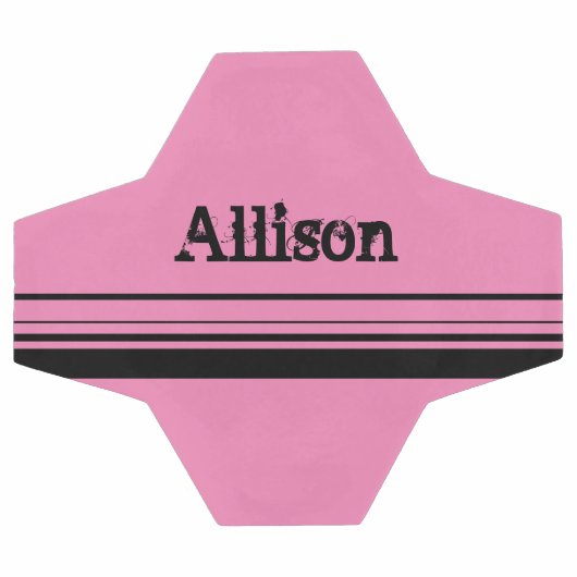 Meisjes Gepersonaliseerd Roze Voetbal (Enkel)