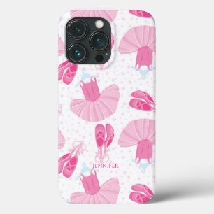 Meisjes Gepersonaliseerde balletkostuum en slipper Case-Mate iPhone Case