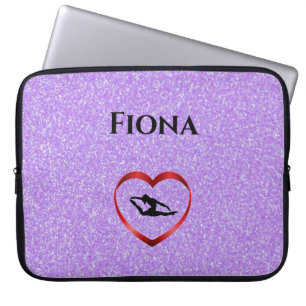 Meisjes Gepersonaliseerde Gymnastiek Laptop Hoesje Sleeve