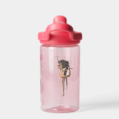 Meisjes Gepersonaliseerde Gymnastiek Waterfles (Achterkant)