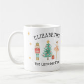 Meisjes Gepersonaliseerde Notenkraker Chocolade Mo Koffiemok (Links)